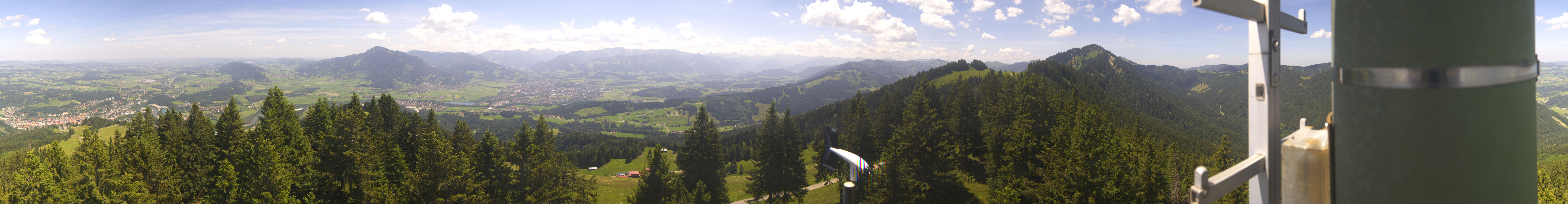 Archiv Foto Webcam Immenstadt: Panorama Bergstation Mittagbahn