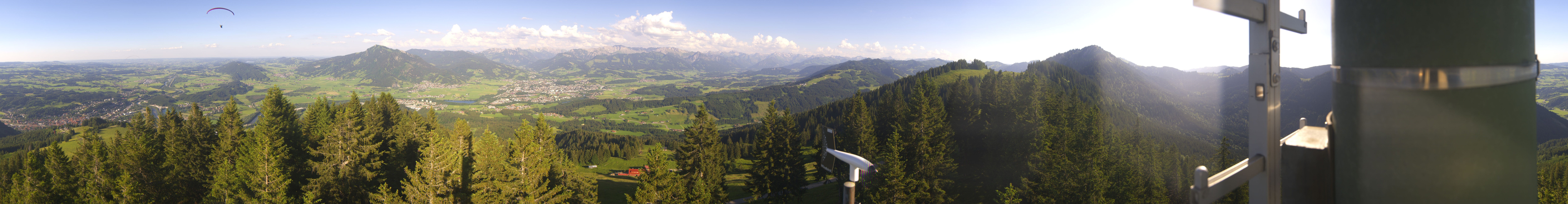 Archiv Foto Webcam Immenstadt: Panorama Bergstation Mittagbahn