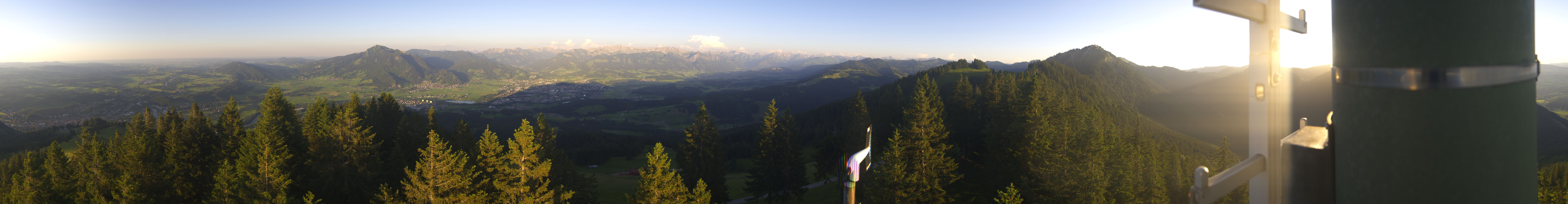 Archiv Foto Webcam Immenstadt: Panorama Bergstation Mittagbahn