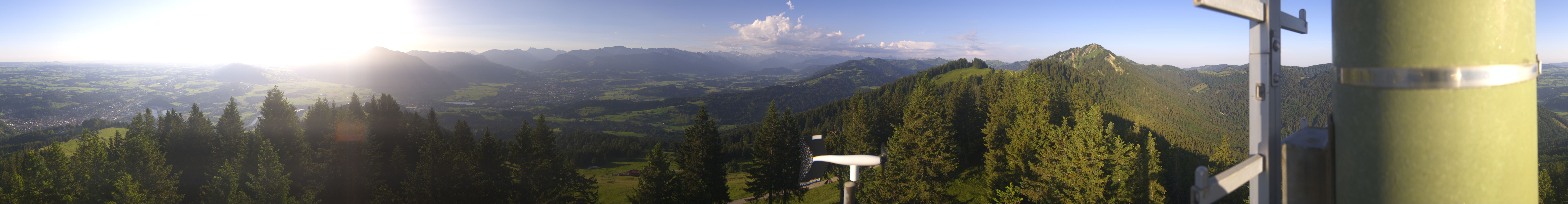 Archiv Foto Webcam Immenstadt: Panorama Bergstation Mittagbahn