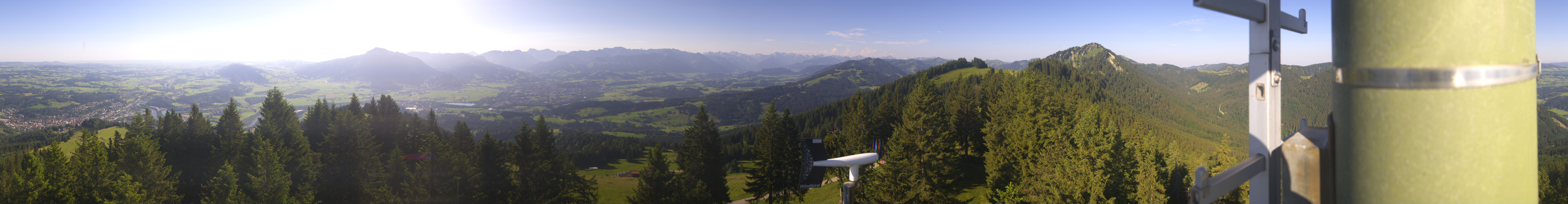 Archiv Foto Webcam Immenstadt: Panorama Bergstation Mittagbahn