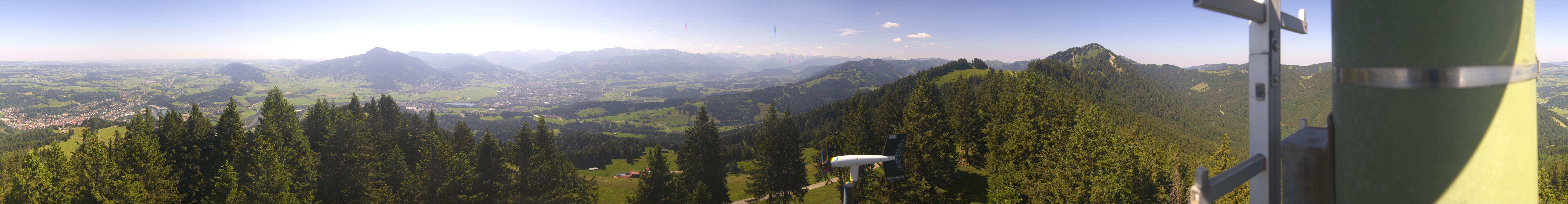 Archiv Foto Webcam Immenstadt: Panorama Bergstation Mittagbahn
