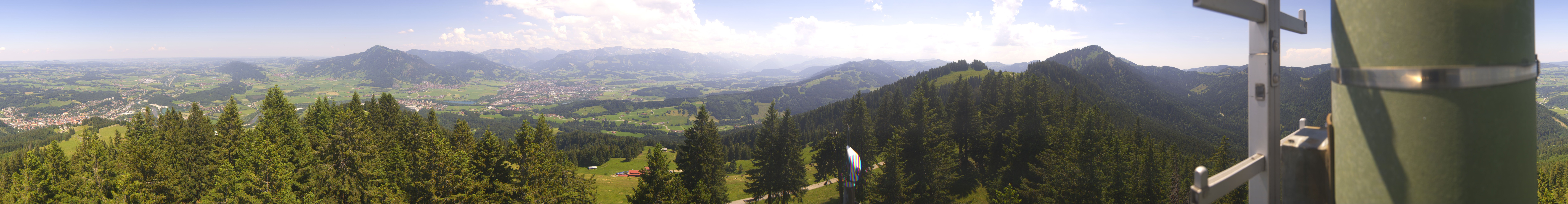 Archiv Foto Webcam Immenstadt: Panorama Bergstation Mittagbahn