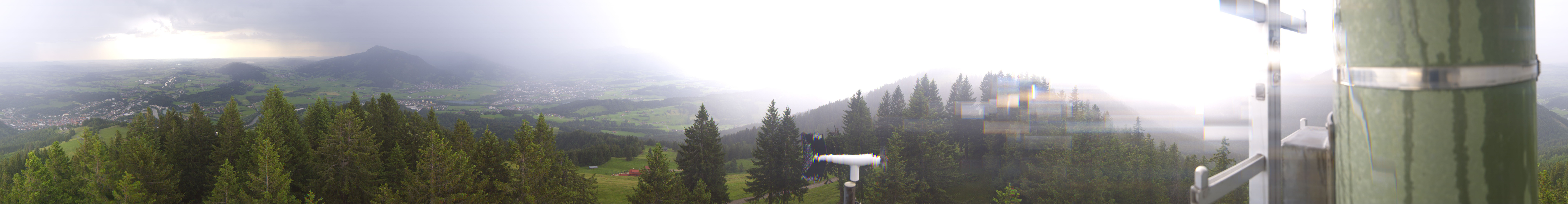 Archiv Foto Webcam Immenstadt: Panorama Bergstation Mittagbahn