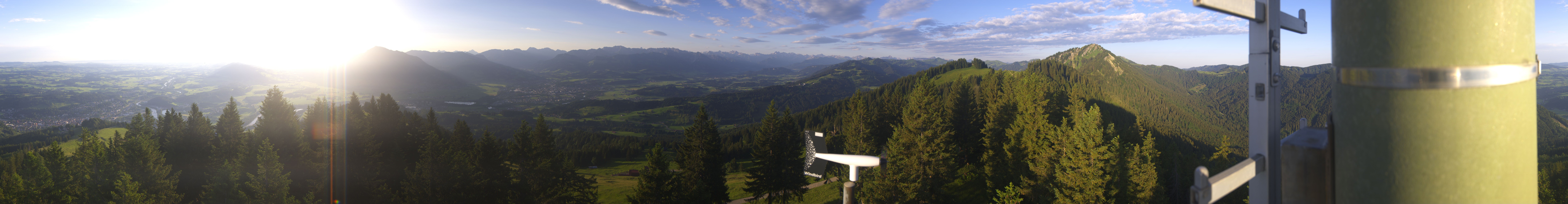 Archiv Foto Webcam Immenstadt: Panorama Bergstation Mittagbahn