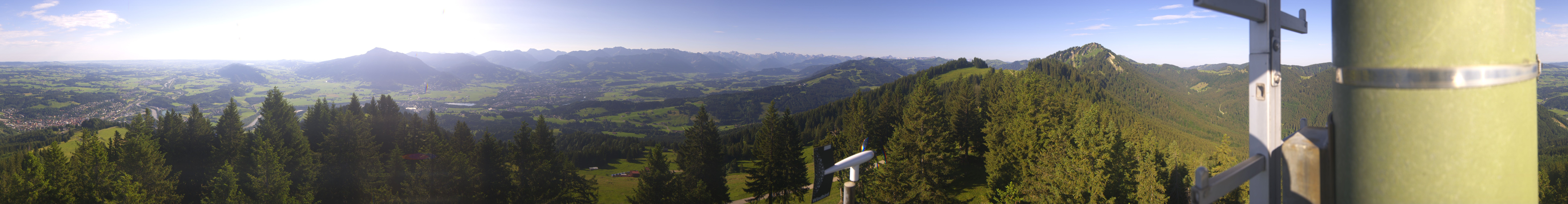 Archiv Foto Webcam Immenstadt: Panorama Bergstation Mittagbahn