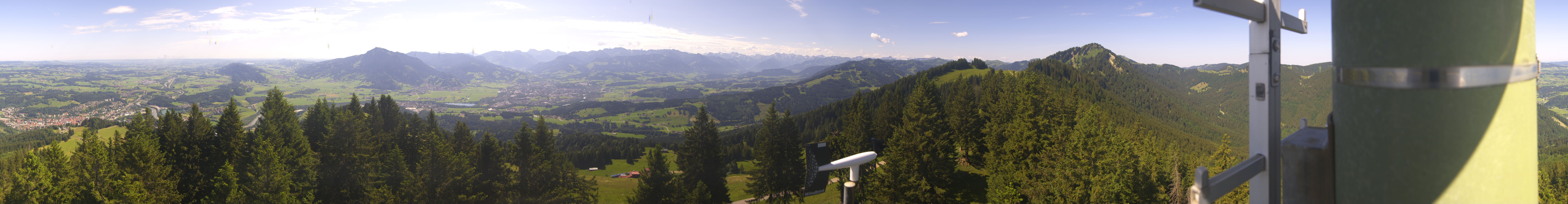Archiv Foto Webcam Immenstadt: Panorama Bergstation Mittagbahn