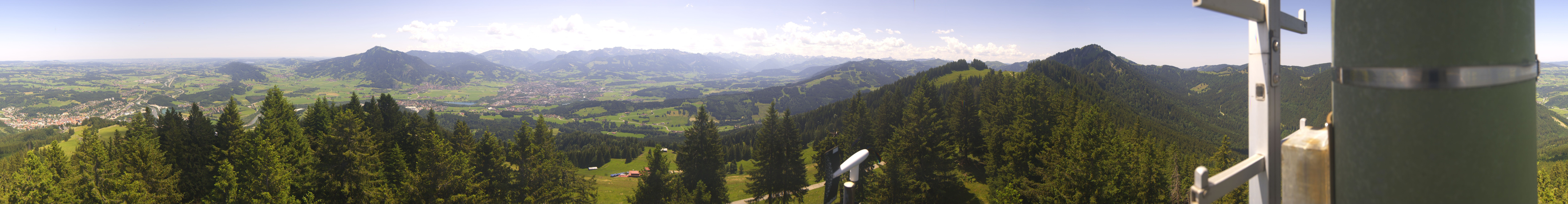 Archiv Foto Webcam Immenstadt: Panorama Bergstation Mittagbahn