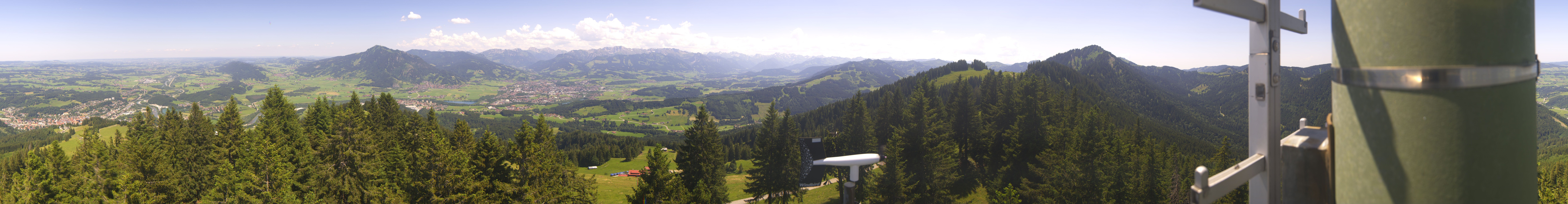 Archiv Foto Webcam Immenstadt: Panorama Bergstation Mittagbahn