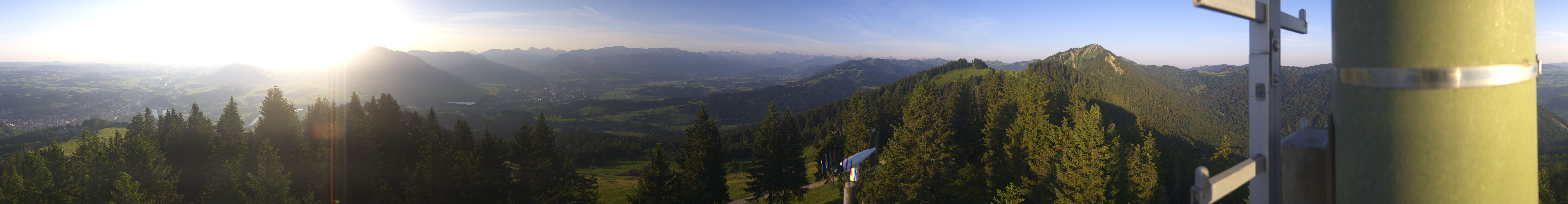 Archiv Foto Webcam Immenstadt: Panorama Bergstation Mittagbahn
