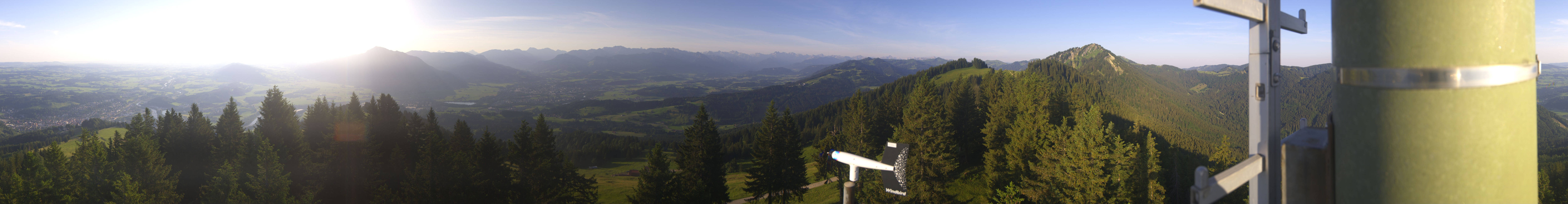 Archiv Foto Webcam Immenstadt: Panorama Bergstation Mittagbahn