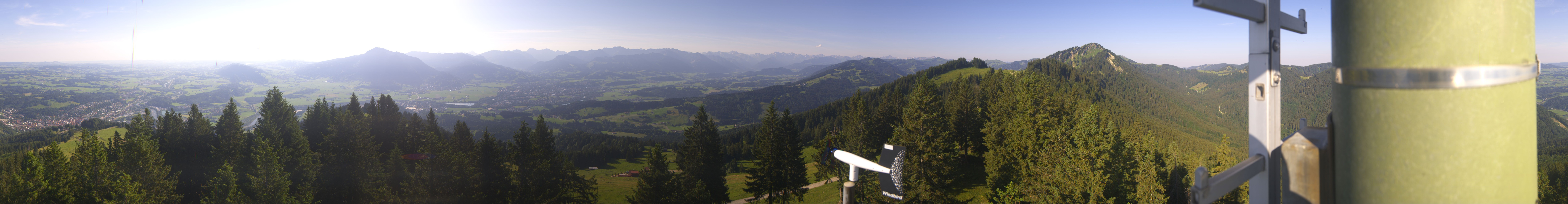 Archiv Foto Webcam Immenstadt: Panorama Bergstation Mittagbahn