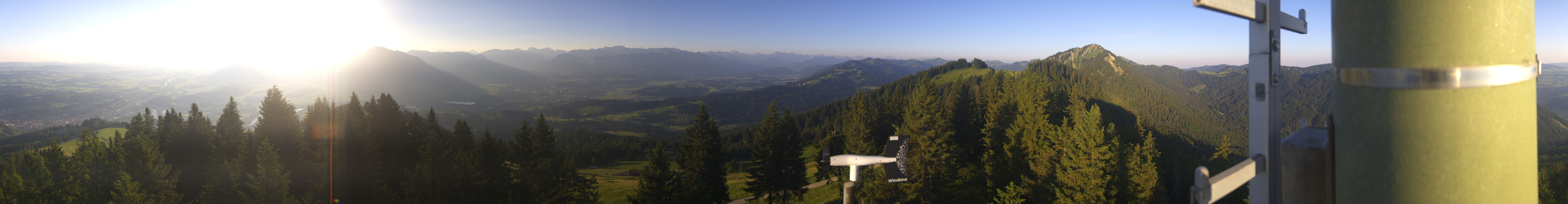 Archiv Foto Webcam Immenstadt: Panorama Bergstation Mittagbahn