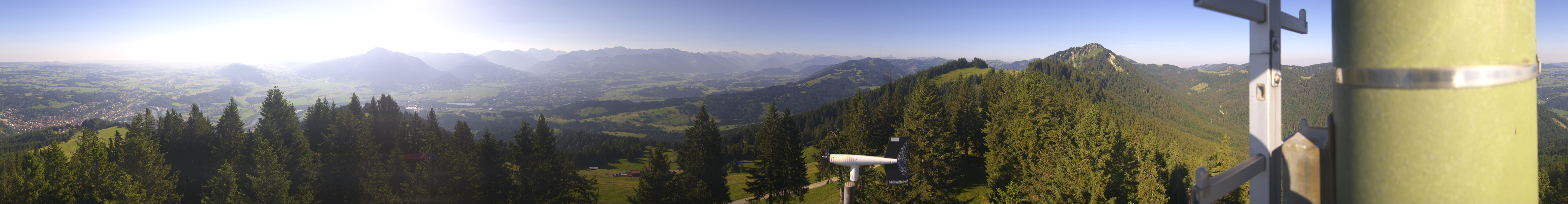 Archiv Foto Webcam Immenstadt: Panorama Bergstation Mittagbahn