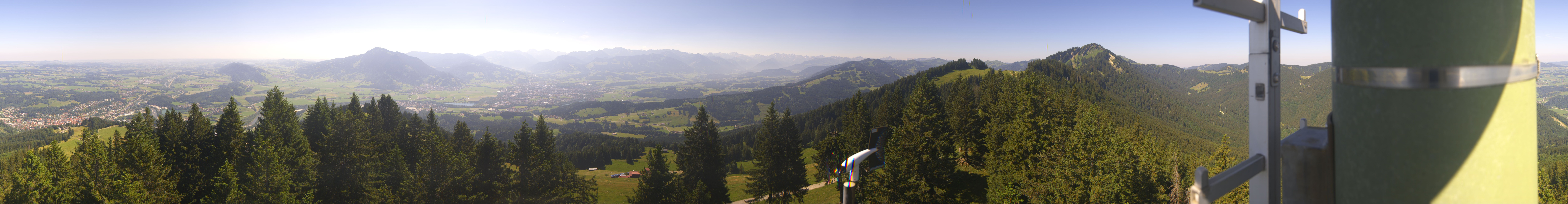 Archiv Foto Webcam Immenstadt: Panorama Bergstation Mittagbahn