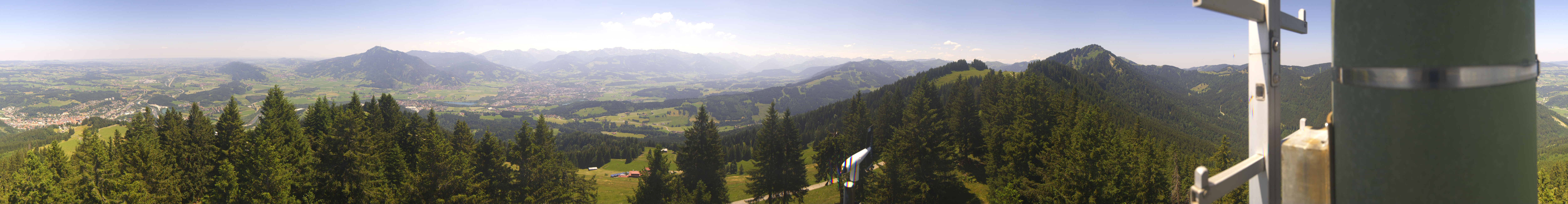 Archiv Foto Webcam Immenstadt: Panorama Bergstation Mittagbahn
