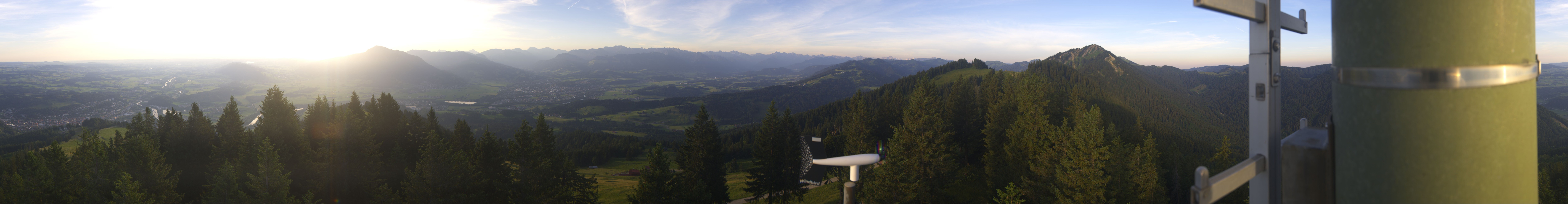 Archiv Foto Webcam Immenstadt: Panorama Bergstation Mittagbahn