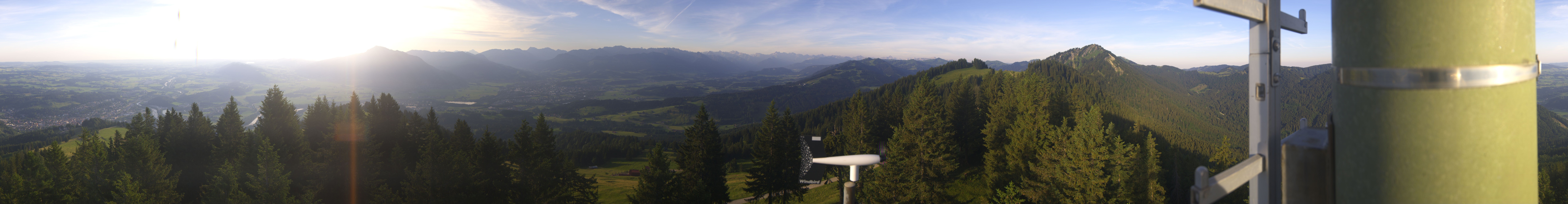 Archiv Foto Webcam Immenstadt: Panorama Bergstation Mittagbahn