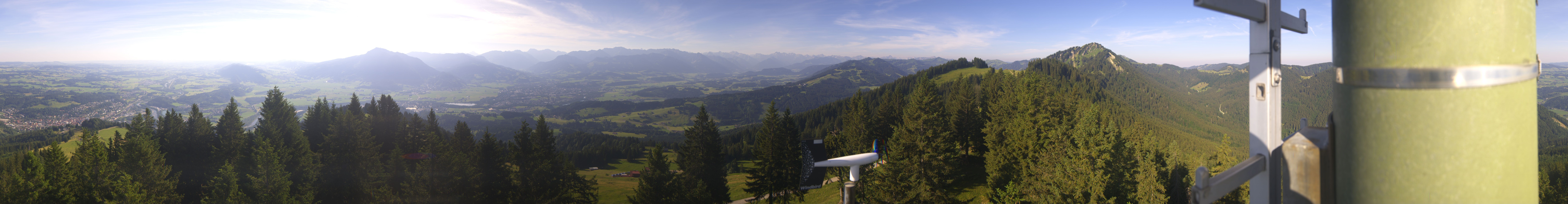 Archiv Foto Webcam Immenstadt: Panorama Bergstation Mittagbahn