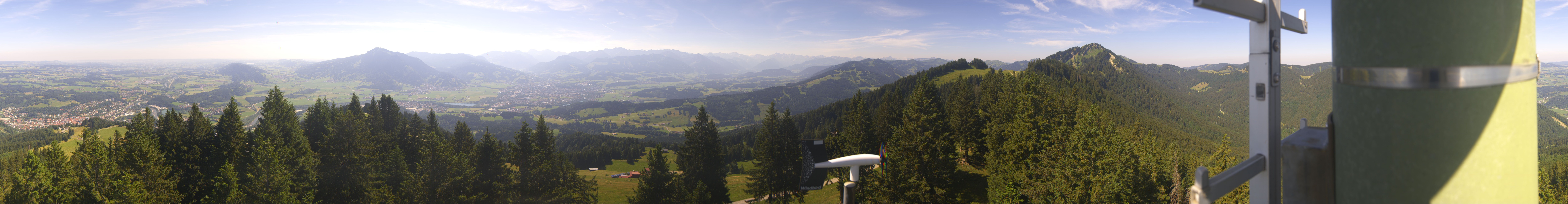 Archiv Foto Webcam Immenstadt: Panorama Bergstation Mittagbahn