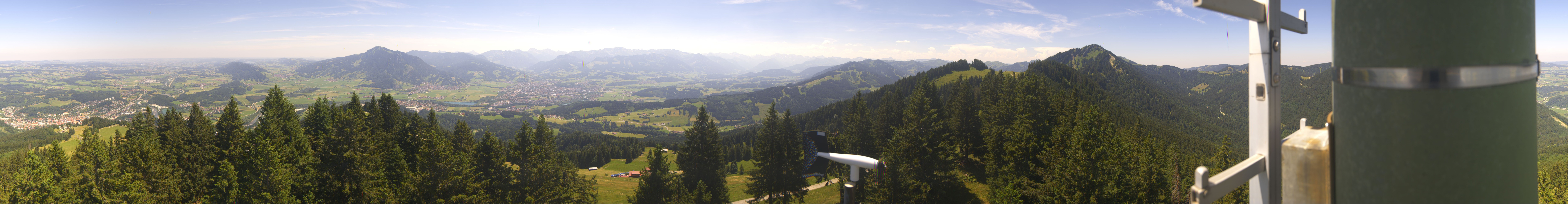 Archiv Foto Webcam Immenstadt: Panorama Bergstation Mittagbahn
