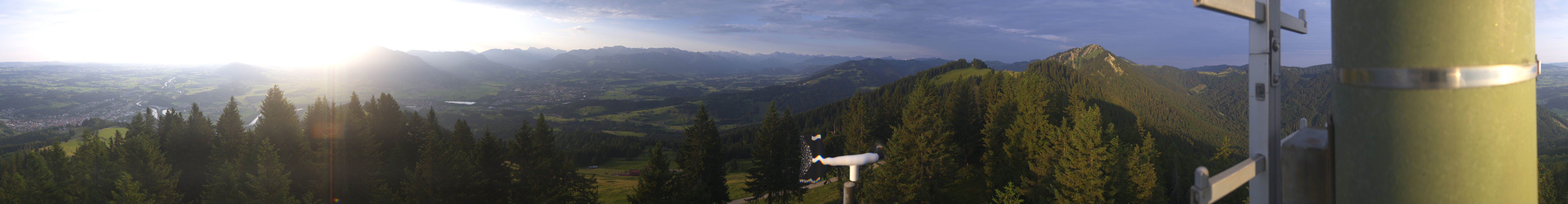 Archiv Foto Webcam Immenstadt: Panorama Bergstation Mittagbahn