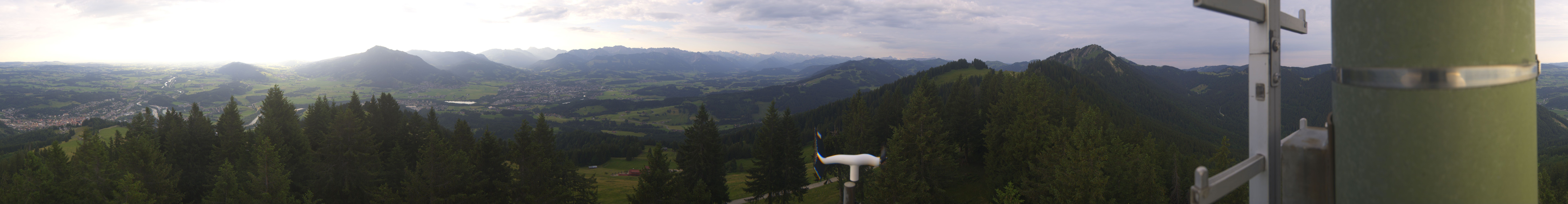 Archiv Foto Webcam Immenstadt: Panorama Bergstation Mittagbahn