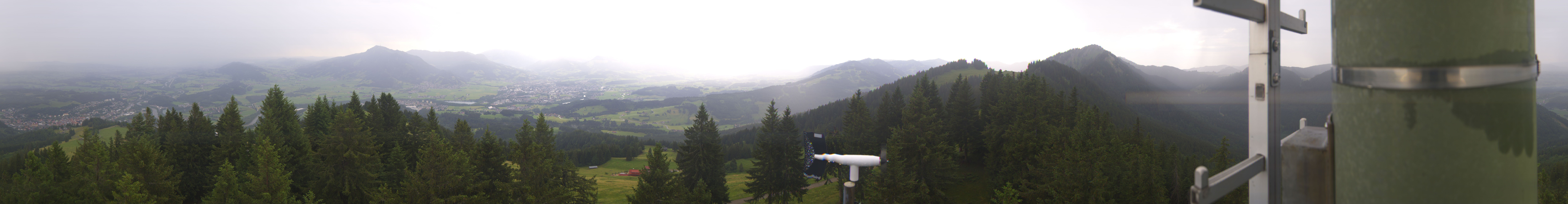 Archiv Foto Webcam Immenstadt: Panorama Bergstation Mittagbahn