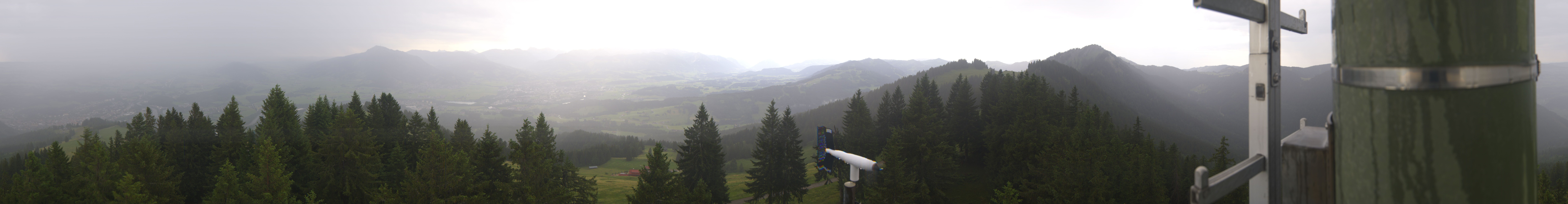 Archiv Foto Webcam Immenstadt: Panorama Bergstation Mittagbahn