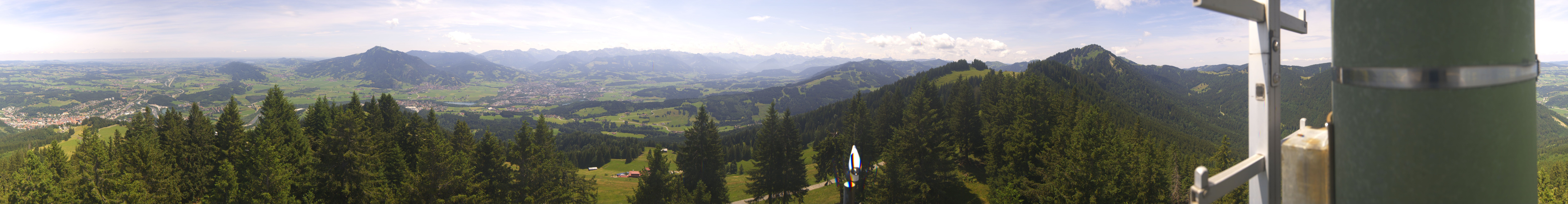 Archived image Webcam Immenstadt: Mt. Mittag Summit