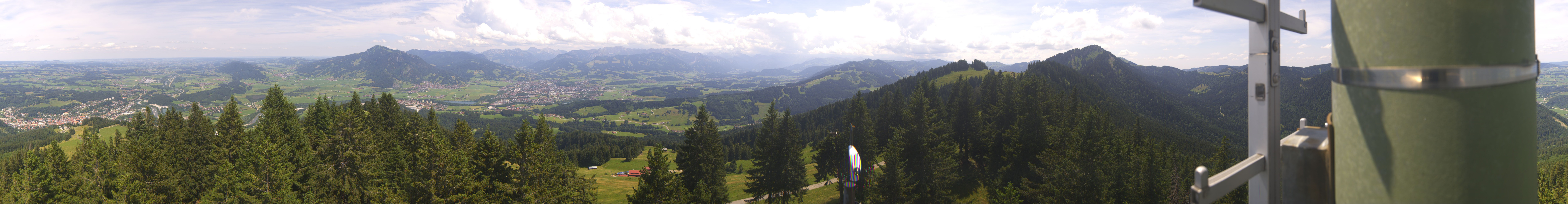 Archived image Webcam Immenstadt: Mt. Mittag Summit