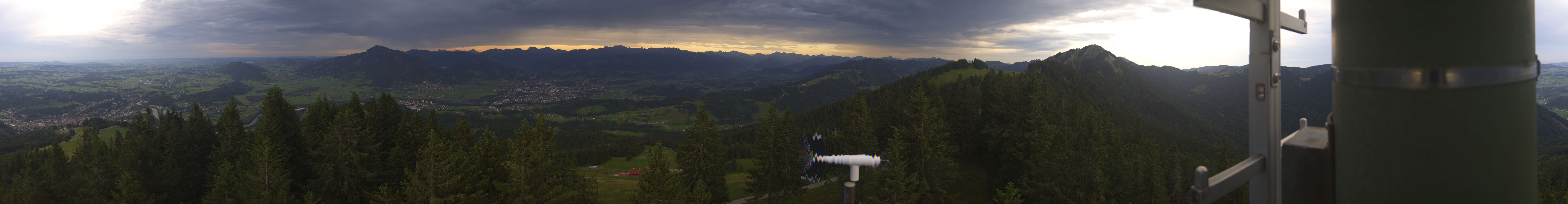 Archiv Foto Webcam Immenstadt: Panorama Bergstation Mittagbahn