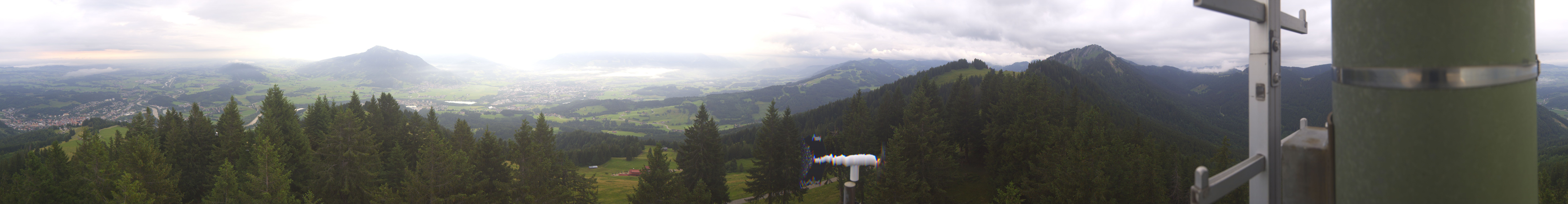 Archiv Foto Webcam Immenstadt: Panorama Bergstation Mittagbahn