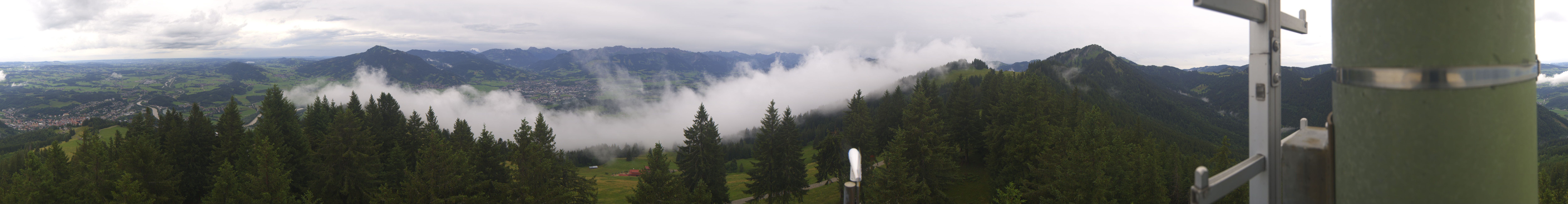 Archiv Foto Webcam Immenstadt: Panorama Bergstation Mittagbahn
