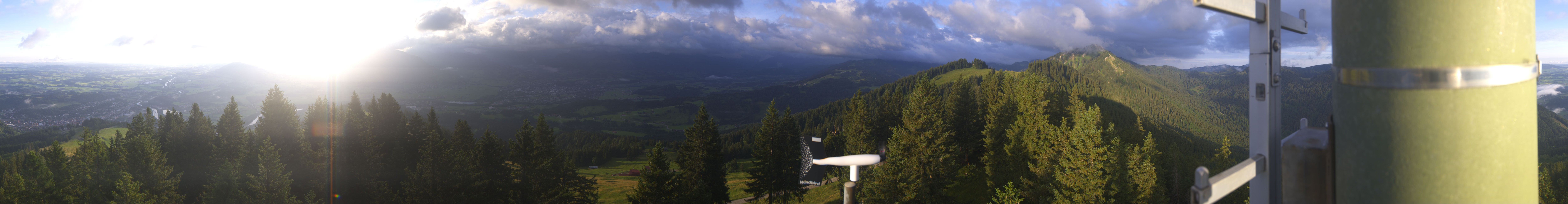 Archiv Foto Webcam Immenstadt: Panorama Bergstation Mittagbahn