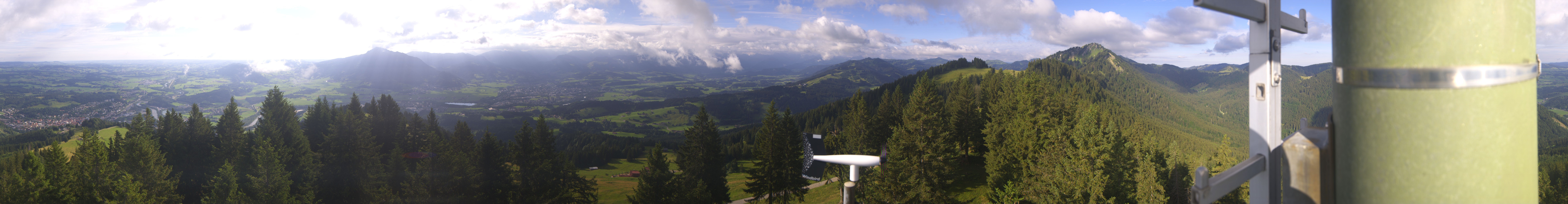 Archiv Foto Webcam Immenstadt: Panorama Bergstation Mittagbahn