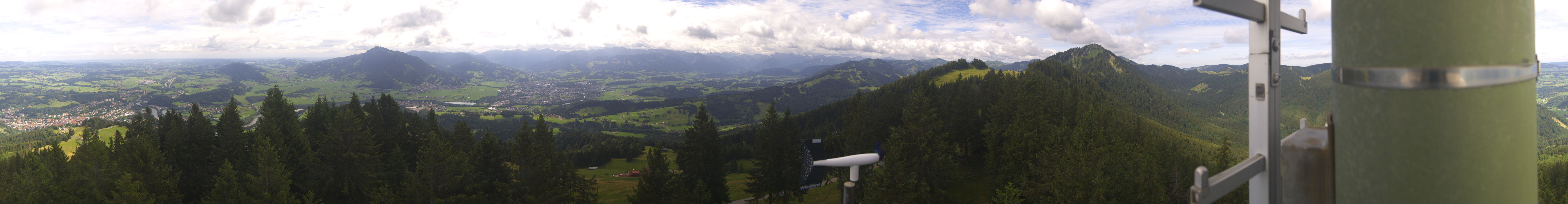 Archiv Foto Webcam Immenstadt: Panorama Bergstation Mittagbahn