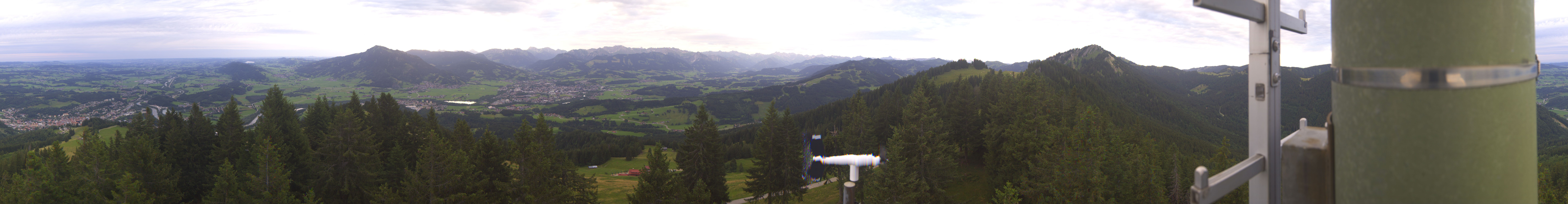 Archiv Foto Webcam Immenstadt: Panorama Bergstation Mittagbahn