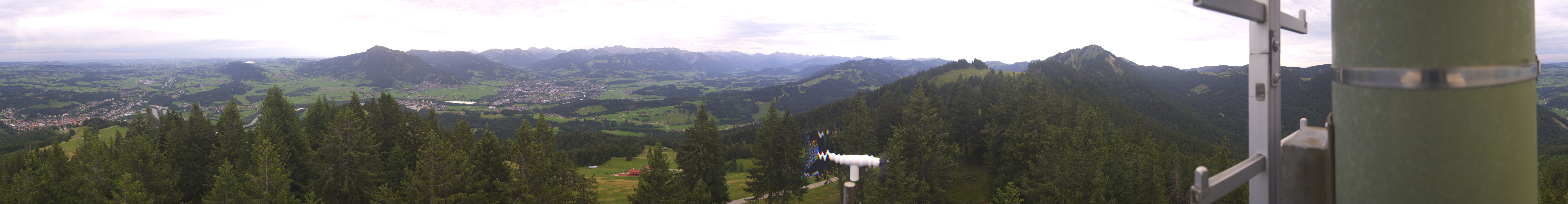Archiv Foto Webcam Immenstadt: Panorama Bergstation Mittagbahn