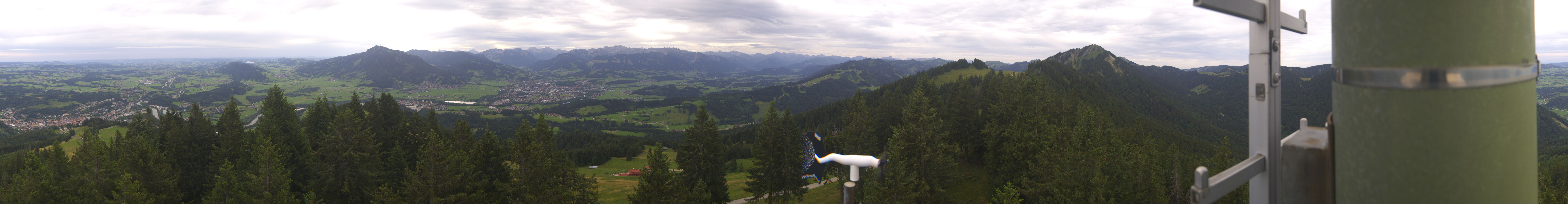 Archiv Foto Webcam Immenstadt: Panorama Bergstation Mittagbahn