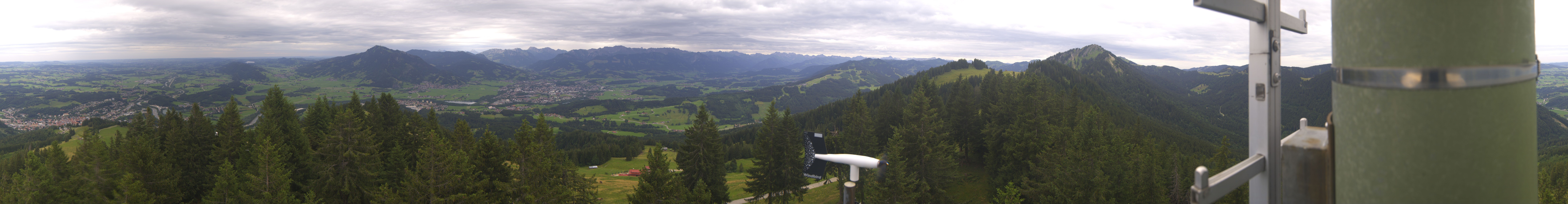 Archiv Foto Webcam Immenstadt: Panorama Bergstation Mittagbahn