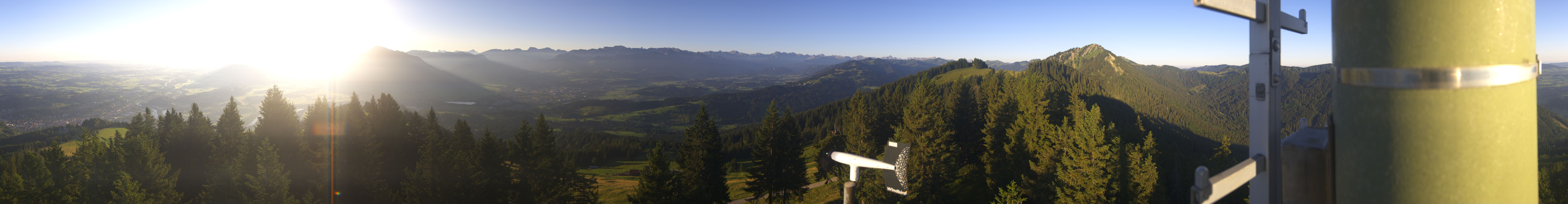 Archiv Foto Webcam Immenstadt: Panorama Bergstation Mittagbahn