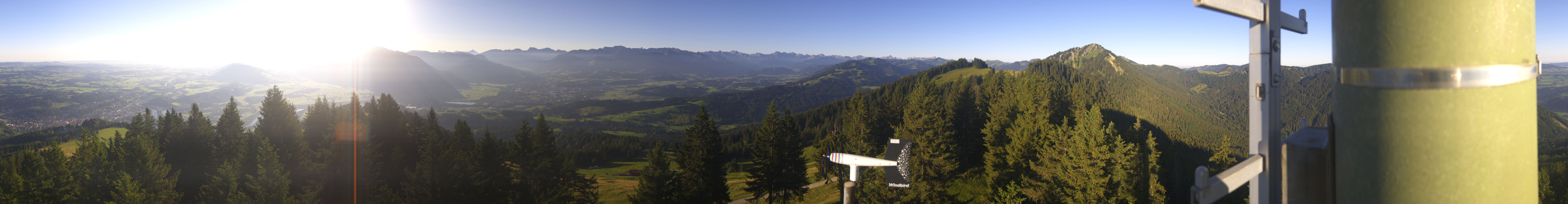 Archiv Foto Webcam Immenstadt: Panorama Bergstation Mittagbahn