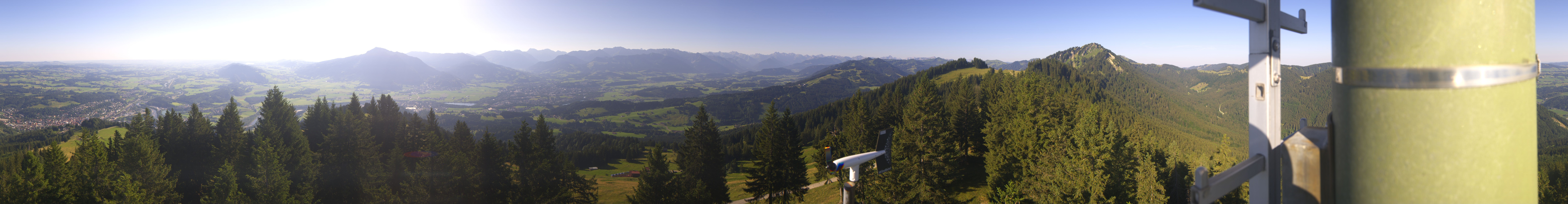 Archived image Webcam Immenstadt: Mt. Mittag Summit