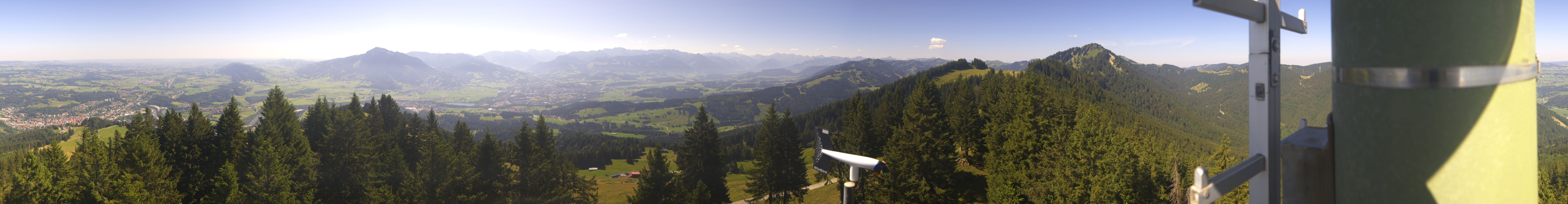 Archived image Webcam Immenstadt: Mt. Mittag Summit