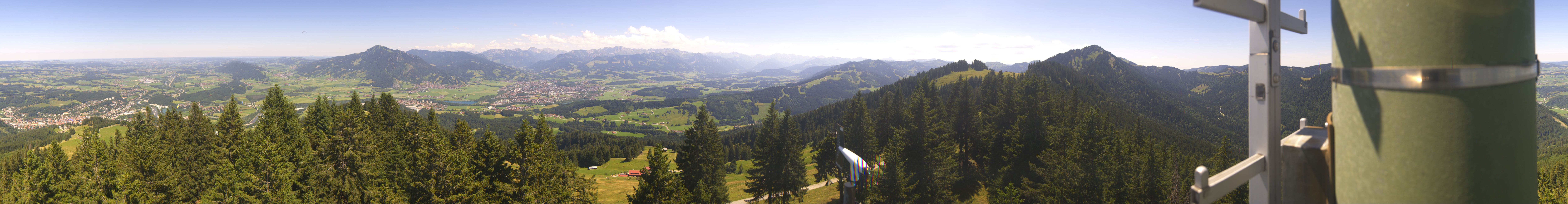 Archived image Webcam Immenstadt: Mt. Mittag Summit