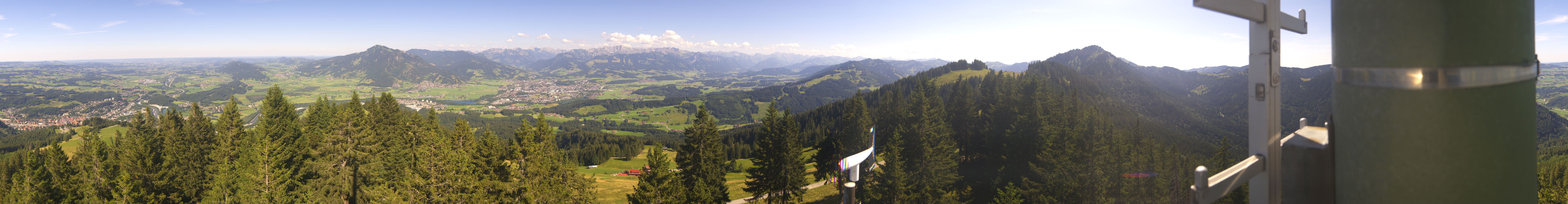 Archived image Webcam Immenstadt: Mt. Mittag Summit