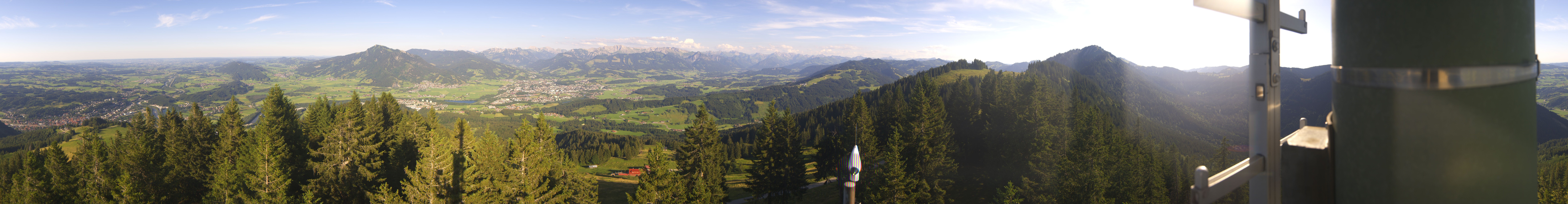 Archived image Webcam Immenstadt: Mt. Mittag Summit