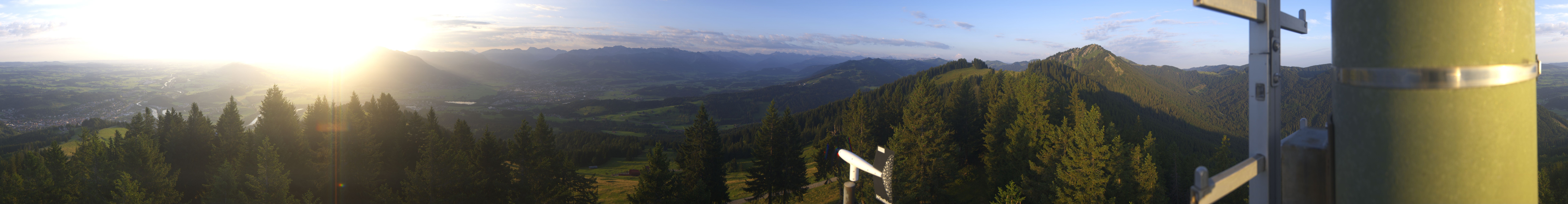 Archiv Foto Webcam Immenstadt: Panorama Bergstation Mittagbahn