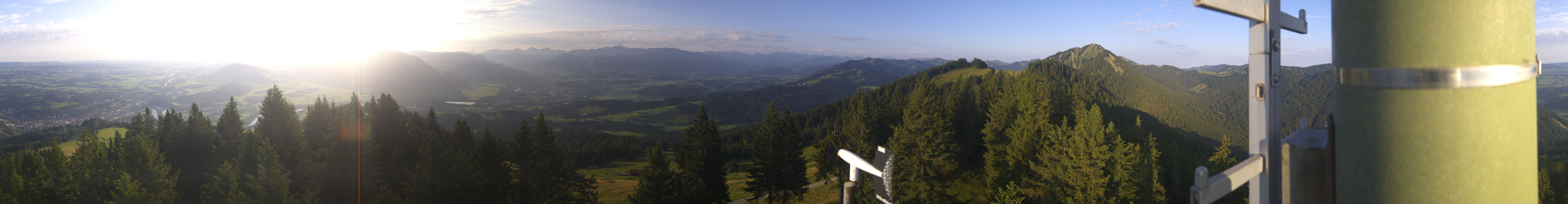 Archiv Foto Webcam Immenstadt: Panorama Bergstation Mittagbahn